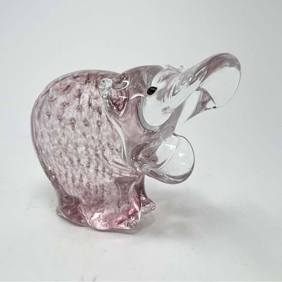 Lenox Savannah Sunset Art Glass Figurines Set of Three Giraffe Rhino Hippo - Picture 5 of 12